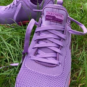 sketchers steel toe work shoes